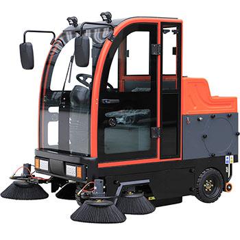 Driving Type Electric Street Sweeper For Ground Cleaning
