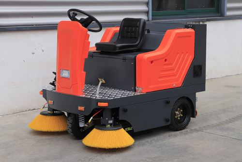Commercial Industrial Rider Floor Sweeper