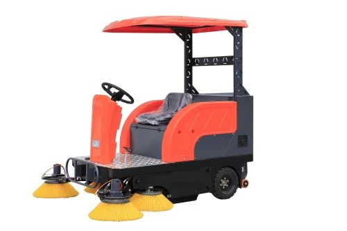 Semi-enclosed Electric Sweeper