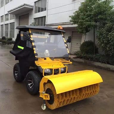 Automatic Snow Sweeper Machine