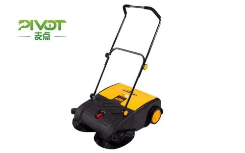 Dual Brush Powerless Manual Floor Sweeper