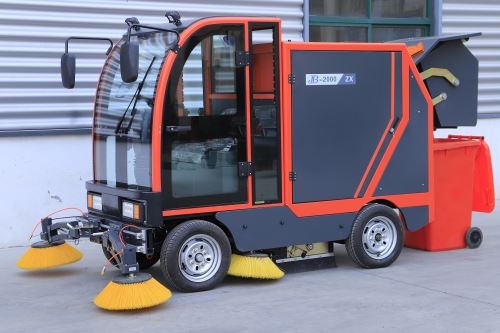 Electric Driving Floor Sweeper Machine