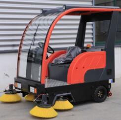 Electric Ride-on Floor Sweeper For Warehouse