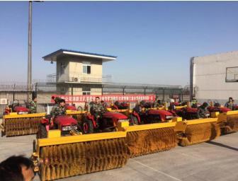 Hydraulic Transmission Road Sweeper