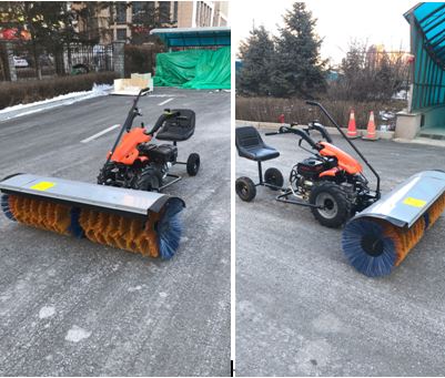 Manual 6.5 Horsepower Snow Sweeping Machine