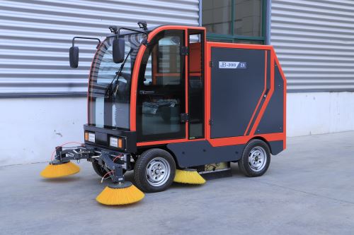 Electric Floor Sweeper Machine For Park