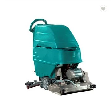 Small Walk Behind Floor Scrubber For Warehouse