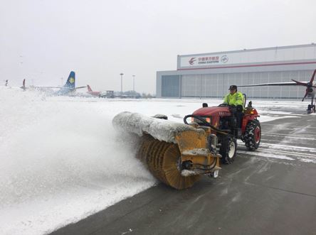 Tractor Snow Sweeper