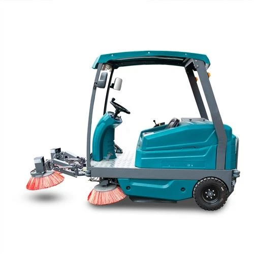 Elastic Brush Concrete Sweeper