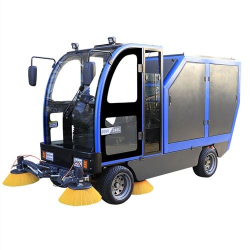 Self Dump Industrial Sweeper