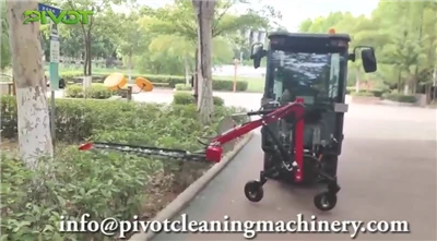 T600 Equipped With Hedge Trimming Function